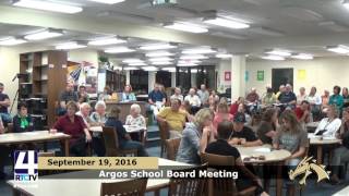 Public Meeting - Argos School Board