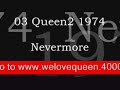 Nevermore (special online music)