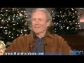 CLINT EASTWOOD on Ellen DeGeneres Show - December 8, 2009 - HD