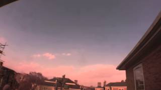 Timelapse from Clifton, Bristol - Thu 12 Feb 2015