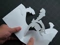 How to Make a Kirigami Fisherman Pop-up Card