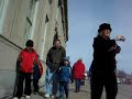 SCENES ON THE SET FOR PUBLIC ENEMIES IN OSHKOSH STARRING JOHNNY DEPP