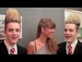 MEETING FAMOUS PEOPLE jedward lipstick