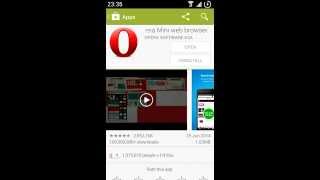 Video review of Opera Mini