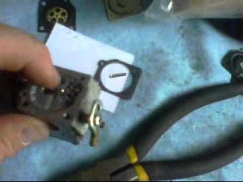 how to rebuild echo chainsaw carburetor