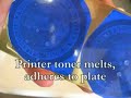 Laser Print Etching with PNP Blue