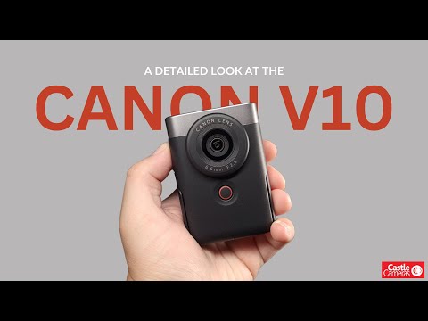 Canon's New PowerShot V10 Camera is Designed for Entry-Level Vlogging