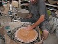 Handmade Pottery Sink, turned inside out Handmade Pottery Sink, turned inside out