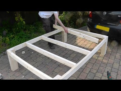 Heavy duty DIY bed
