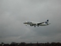 KTHY a321 landing manchester