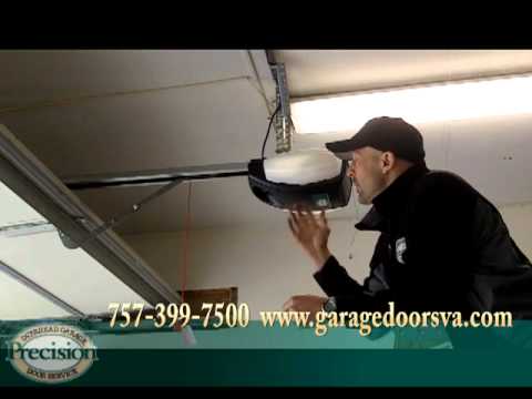 how to replace belt on garage door opener