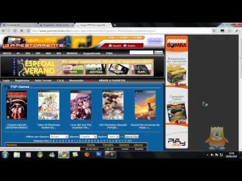 como descargar juegos para psp