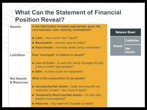 how to assess nonprofit financial performance
