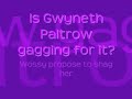 jonathan ross tells la paltrow: 
