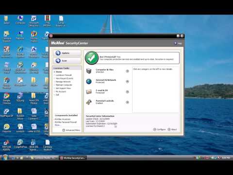 how to know mcafee expiry