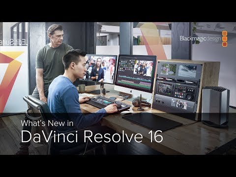 What's New in DaVinci Resolve 16