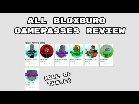 Roblox Bloxburg Gamepasses Cost Login Information Account Loginask