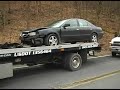 Car reported swerving on Route 17m before hitting motorcycli