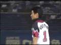 2008/9/3 柴田善臣騎手始球式 in 千葉マリン