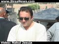 Sanjay Dutt 14 Feb 2010 with Abhay Chautala