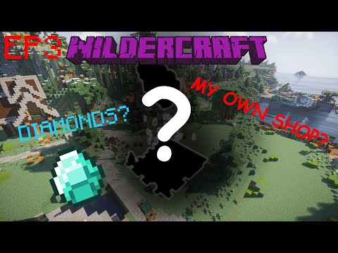 Setting Up My Own Shop! | Minecraft | Wildercraft S8 | EP 3
