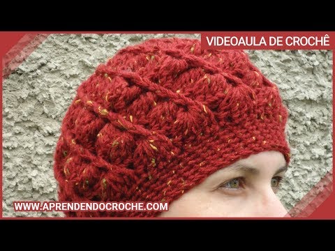 Boina de Croche Diva - 1º Parte - Aprendendo Crochê
