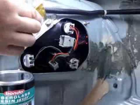 HOW TO REPLACE QUARTER PANEL HONDA  ACURA  TUTORIAL