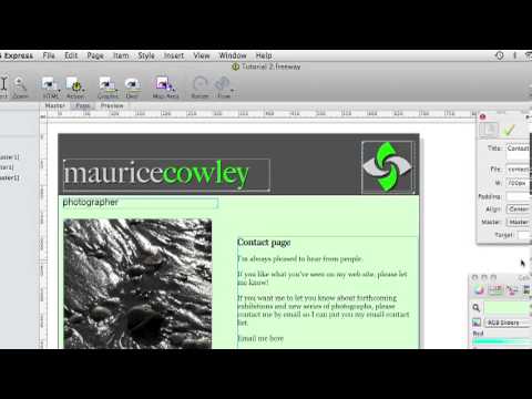 Freeway 5 Getting Started Tutorial 2