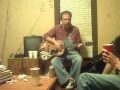 Jay Pascal singing at his house