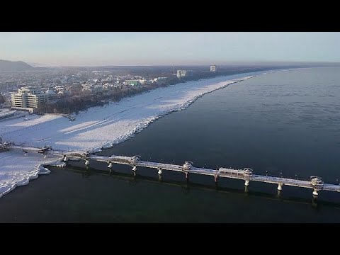 Eiskalte Brandung: Kltewelle lsst polnische Kste gef ...