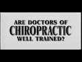 Chiropractic Education-Get the Facts!