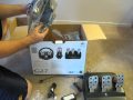 Logitech G27 Steering Wheel unpacking video.