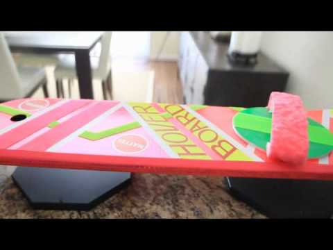 Hovering - This is a display I put together using my prop hoverboard and an electromagnetic kit with laser stabilization technology. Its still a work in progress and a ...