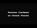 Homer at Check Points