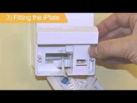 how to fit adsl faceplate