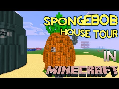 minecraft house tour - In this video, we tour our Minecraft recreation of Spongebob Squarepant's house from Spongebob Squarepants. This tour is the second in a small series of cart...