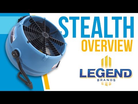 Dri-Eaz Stealth Axial Fan Intro