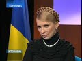 EuroNews - Interview - Yulia Timochenko EuroNews - Interview - Yulia Timochenko