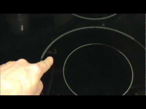 how to repair glass top stove