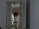 Erics morning fashion shows....