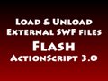 Load & Unload Multiple External SWF files Tutorial in Flash actionscript 3.0