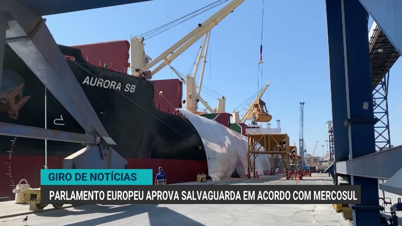 Parlamento europeu aprova salvaguarda em acordo com Mercosul | Giro de Notícias