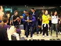 Brazilian Youth Group Dances at Joberg Airport