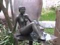 Patine d'une sculpture.
