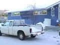 The streets of Yellowknife