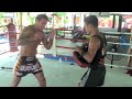 Jake Shields, Muay Thai conditioning training @ Tiger Muay Thai, Phuket Thailand