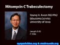 Mitomycin C Trabeculectomy for Treatment of Glaucoma