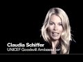 twenty years ago, the convention on the rights of the child became the first international convention to affirm human rights for all children. in this video, supermodel, businesswoman and unicef uk ambassador claudia schiffer speaks about the right of all children to get a quality education. to learn more, visit: www.unicef.org
