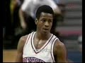 allen iverson 40 pts vs washington bullets rookie 1997