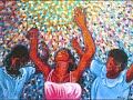 song from various album called traveling light-songs from the 23rd psalm. enjoy!! http://www.independentbands.com/cd/travelinglight/songsfromthe23rdpsalm.html

feel free to sing along. i do. hahaha


well i was doublin' over the load on my shoulders 
was a weight i carried with me everyday crossin' miles of frustrations and rivers a ragin' 
pickin' up stones i found along the way

i staggered and i stumbled down pathways of trouble i was haulin' those souvenirs of misery
and with each step takin' my back was breakin' til i found the one who took it all from me.

down by the riverside(down by the riverside)
i laid my burdens down, now i'm travelin' light 
my spirit lifted high (i found my freedom now) 
i found my freedom now, and i'm travelin' light

through the darkest alleys and loneliest valleys 
i was draggin' those heavy chains of doubt and fear 
then with one word spoken the locks were broken now he's leading me to places where there are no tears

chorus.